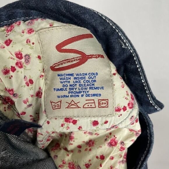 Seven7 High Rise Cuffed Denim Capri - Women’s 18 - Picture 6 of 7